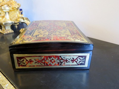 18th century Boulle marquetry Jewelry Box - Louis XV