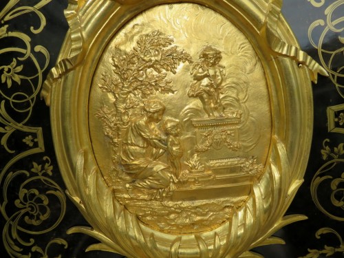 Béfort Jeune - Meuble d'appui en marqueterie Boulle Epoque Napoléon III - Napoléon III