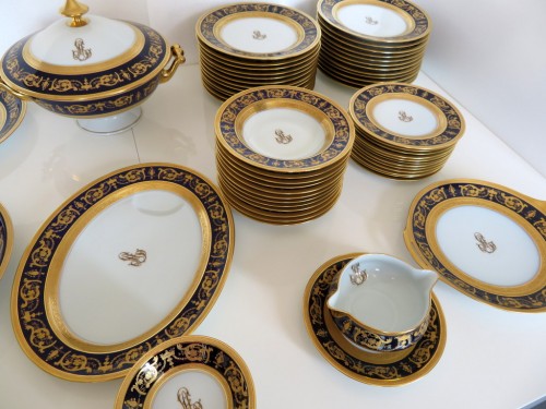 Art nouveau - Haviland Imperator model Dinner Set in Porcelaine of Limoges