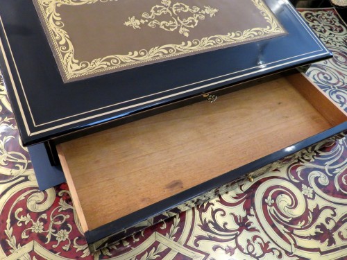 Important pupitre en marqueterie Boulle d'époque Napoléon III - Napoléon III