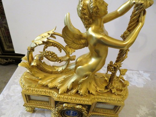 Pair of Napoléon III period gilt Bronze Candelabra Beurdeley - 