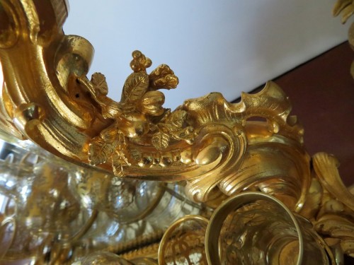 Antiquités - Liquor Cabinet in bronze Napoleon III period 