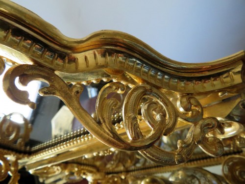 Antiquités - Liquor Cabinet in bronze Napoleon III period 