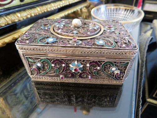 Objects of Vertu  - Automaton singing Bird Music Box, Karl Griesbaum early 20th century