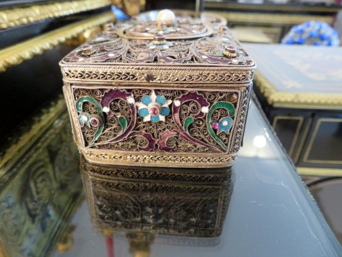 20th century - Automaton singing Bird Music Box, Karl Griesbaum early 20th century