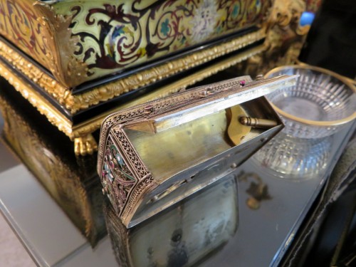  - Automaton singing Bird Music Box, Karl Griesbaum early 20th century