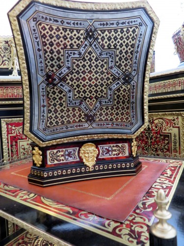 Boite à Bijoux en marqueterie Boulle sur toutes ses faces fin XVIII - 