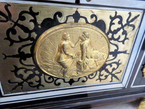 18th century - Jewelry Box Ivory and Boulle marquetry, early 18th century