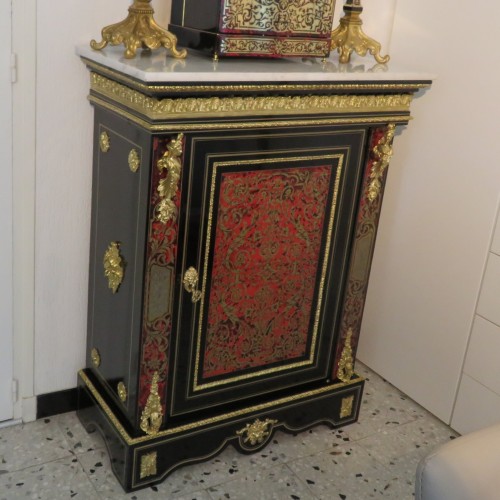 19th century - A Napoléon III in Boulle marquetry Cabinet, late19th century