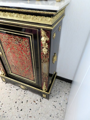 A Napoléon III in Boulle marquetry Cabinet, late19th century - Napoléon III