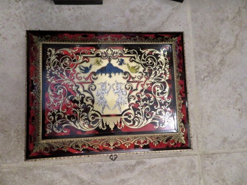 Jewelry Box in Boulle marquetry Napoleon III period 19th - 