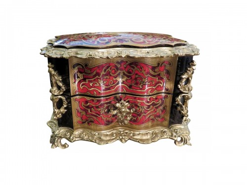  Fragancy Box in Boulle marquetry Napoleon III period 19th