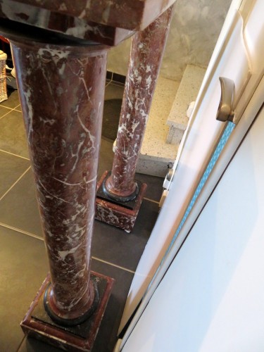 Objet de décoration Colonne Piédestal - Paire de colonne en marbre époque Napoléon III