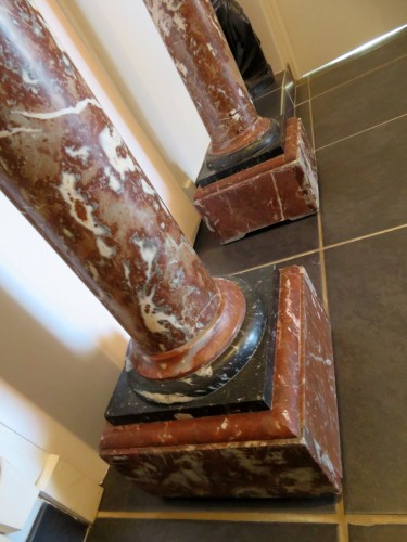 Paire de colonne en marbre époque Napoléon III - Napoléon III