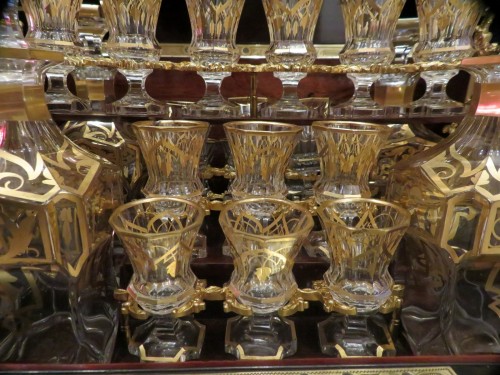 Importante cave à liqueur en marqueterie Boulle d’époque Napoléon III - Objet de décoration Style Napoléon III