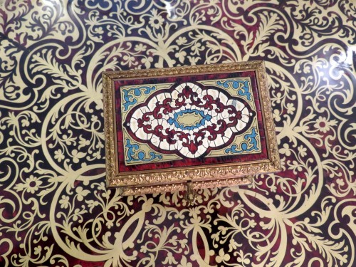 Fragancy Box in Boulle marquetry Napoleon III period 19th - 