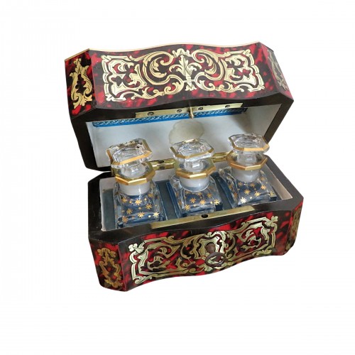 Fragancy Box in Boulle marquetry Napoleon III period 19th