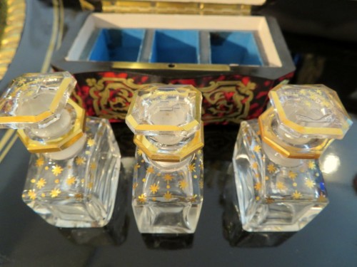 19th century - Fragancy Box in Boulle marquetry Napoleon III period 19th