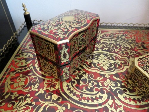 Napoléon III - Fragancy Box in Boulle marquetry Napoleon III period 19th