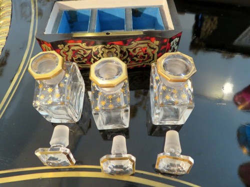 Antiquités - Fragancy Box in Boulle marquetry Napoleon III period 19th
