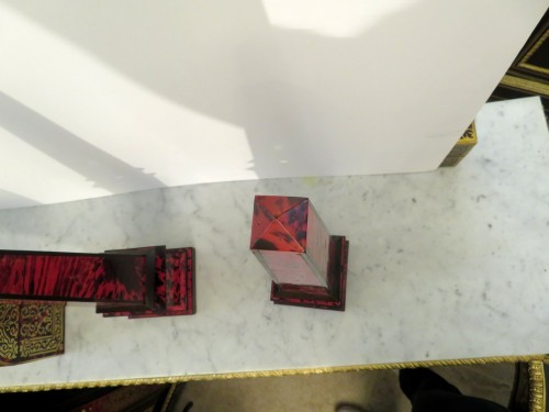 Pair of Obelisk Boulle marquetry in Napoléon III period - Napoléon III