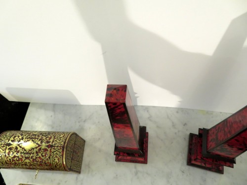 Napoléon III - Pair of Obelisk Boulle marquetry in Napoléon III period