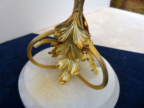 Antiquités - Shellfish and gilt bronze trinket dish Napoléon III 19th