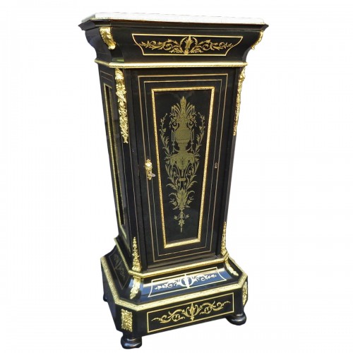  Cabinet in Boulle marquetry 19th Napoleon III period