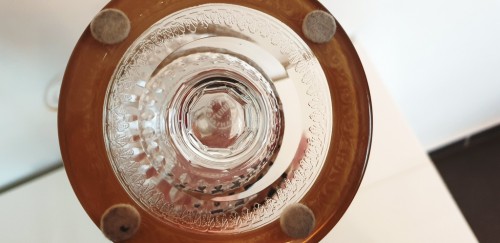 Carafe et aiguière, Cristal de Saint Louis modèle Thistle Or - Art nouveau