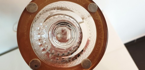 Carafe et aiguière, Cristal de Saint Louis modèle Thistle Or - Art nouveau