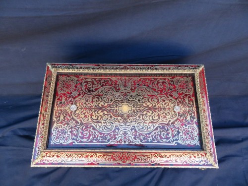 Furniture  -  Table Planter in marquetry Boulle 19th Napoléon III period