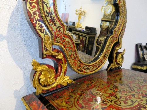 Decorative Objects  - Napoleon III Barber in Boulle marquetry
