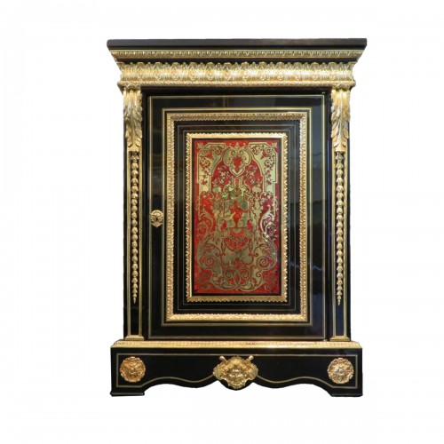  Furniture in Boulle marquetry 19th  Napoleon III  period