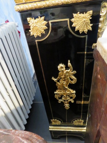  Furniture in Boulle marquetry 19th  Napoleon III  period - 