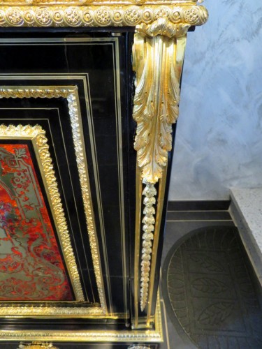 Antiquités -  Furniture in Boulle marquetry 19th  Napoleon III  period