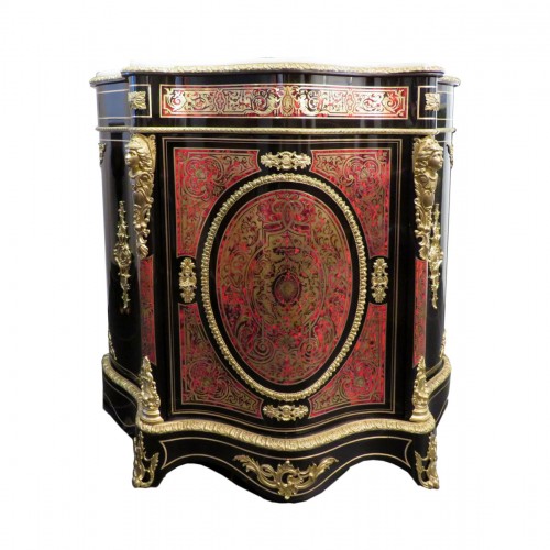 Cabinet in Boulle marquetry 19th Napoléon III