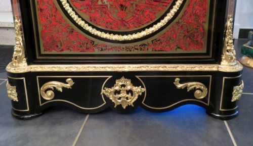 19th century - Cabinet in Boulle marquetry 19th Period Napoléon III