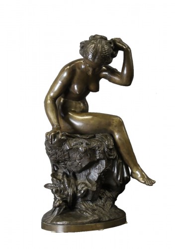Femme assise sur un rocher - Salvatore Marchi (1788 - 1859)