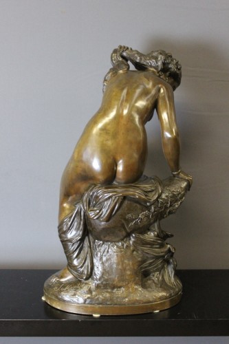 Femme assise sur un rocher - Salvatore Marchi (1788 - 1859) - Antiquités Christophe Rochet