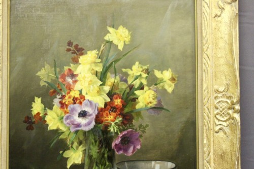 Bouquet de fleurs - Blanche Eglene Surieux (1884-1944) - Tableaux et dessins Style 