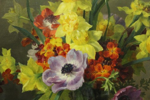 Antiquités - Bouquet de fleurs - Blanche Eglene Surieux (1884-1944)