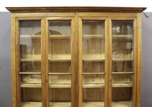 Mobilier Bibliothéque, vitrine - Bibliothèque Louis Philippe en noyer