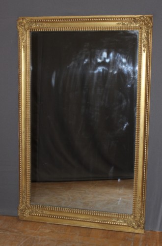 Miroir doré Restauration - Miroirs, Trumeaux Style Restauration - Charles X