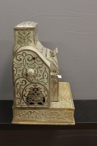 Caisse enregistreuse vers 1900 de marque National - Art nouveau