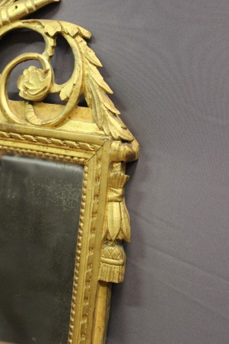 Louis XVI gilded wood mirror - Louis XVI