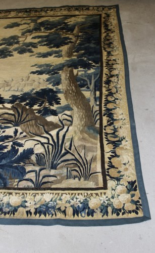 Transition - Verdure, tapisserie d'Aubusson du XVIIIe siècle