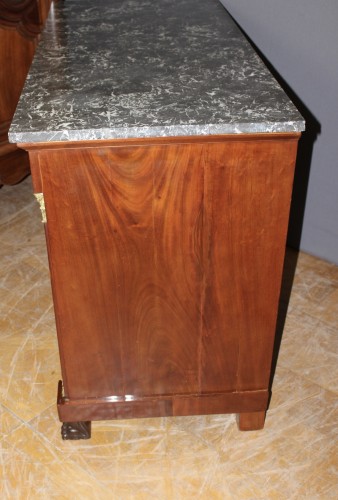 Antiquités - Commode d'époque Restauration en acaju