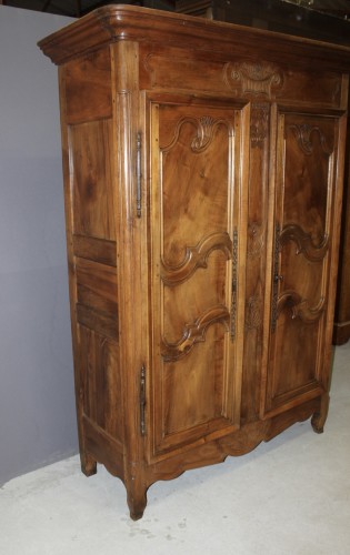 Armoire Bressane en noyer dDatée 1888 - Mobilier Style 