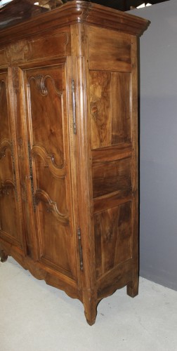 Armoire Bressane en noyer dDatée 1888 - 