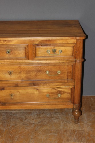 Commode Directoire En Noyer Fin XVIII - Directoire